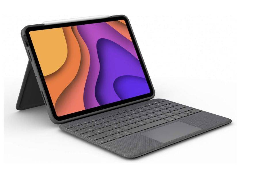Logitech Folio Touch &ndash; Air 11" (M2 & M3), Air (4. & 5.gen) billentyűzetes tok, UK kioszt&aacute;s