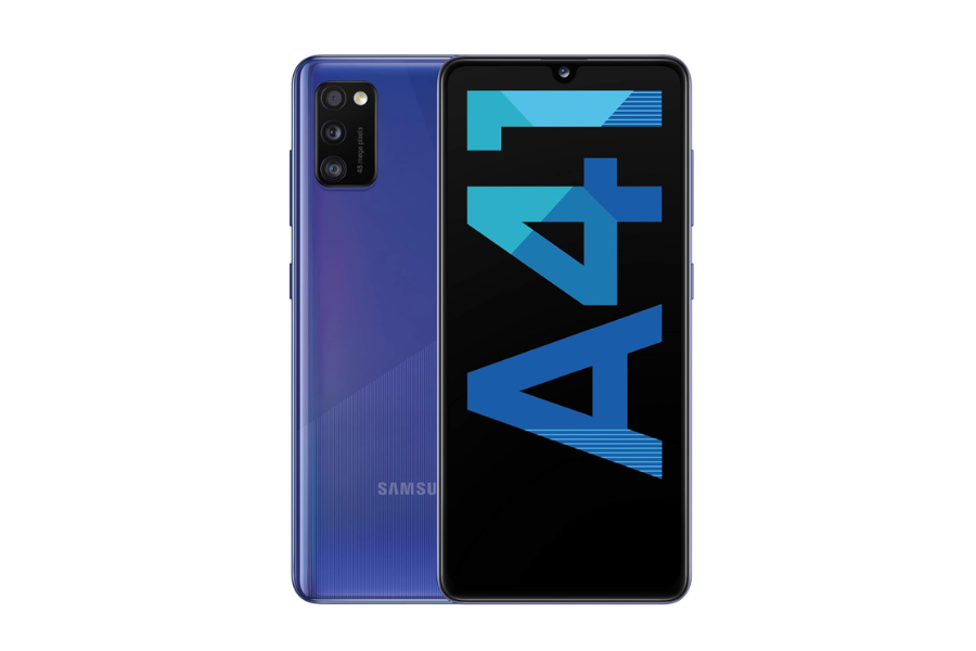 Samsung Galaxy A41 64GB Dual (A415FZ) Használt Mobiltelefon, kék