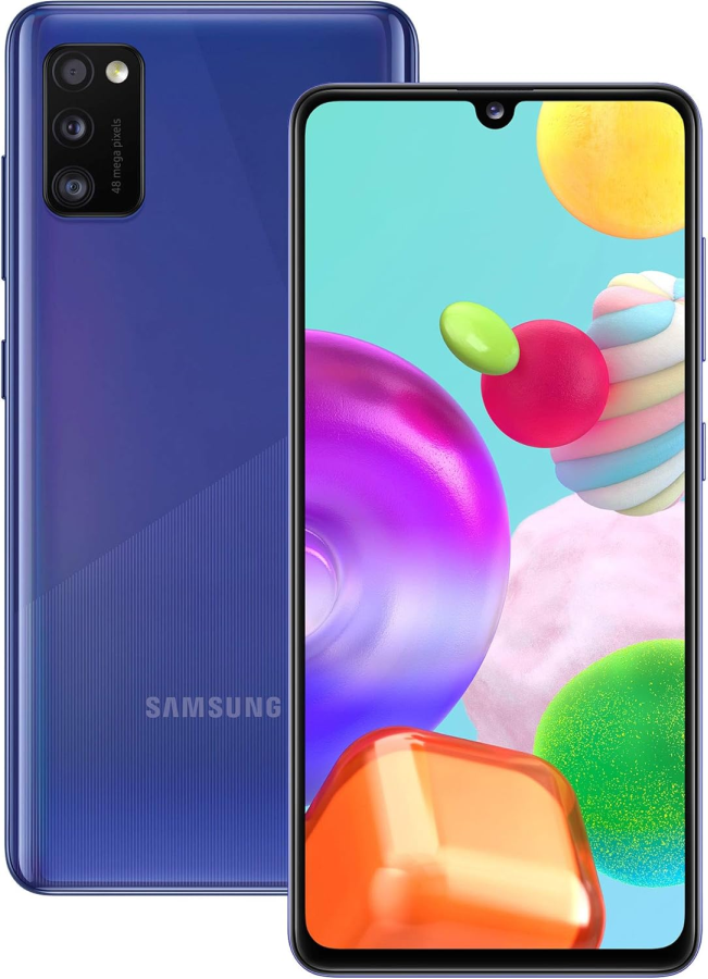 Samsung Galaxy A41 64GB Dual (A415FZ) Használt Mobiltelefon, kék