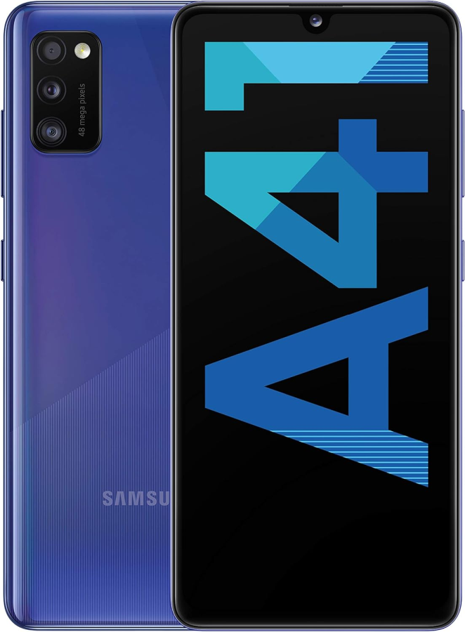 Samsung Galaxy A41 64GB Dual (A415FZ) Használt Mobiltelefon, kék