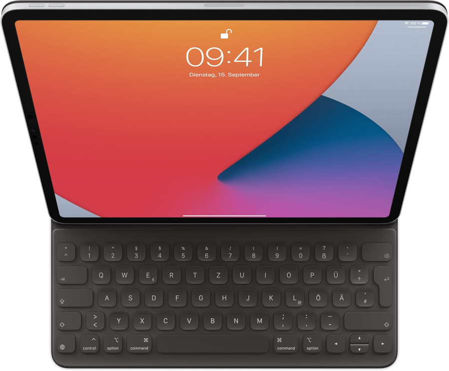 Smart Keyboard Folio for iPad Pro 12.9 " 3./ 4. / 5. Gen , bontatlan, német kiosztású -