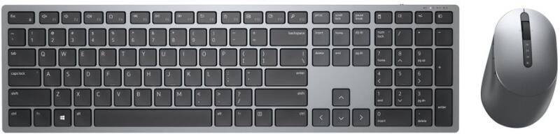 Dell Premier KM7321W Többcsatornás Bluetooth  vezeték nélküli billentyűzet + egér szett, Használt