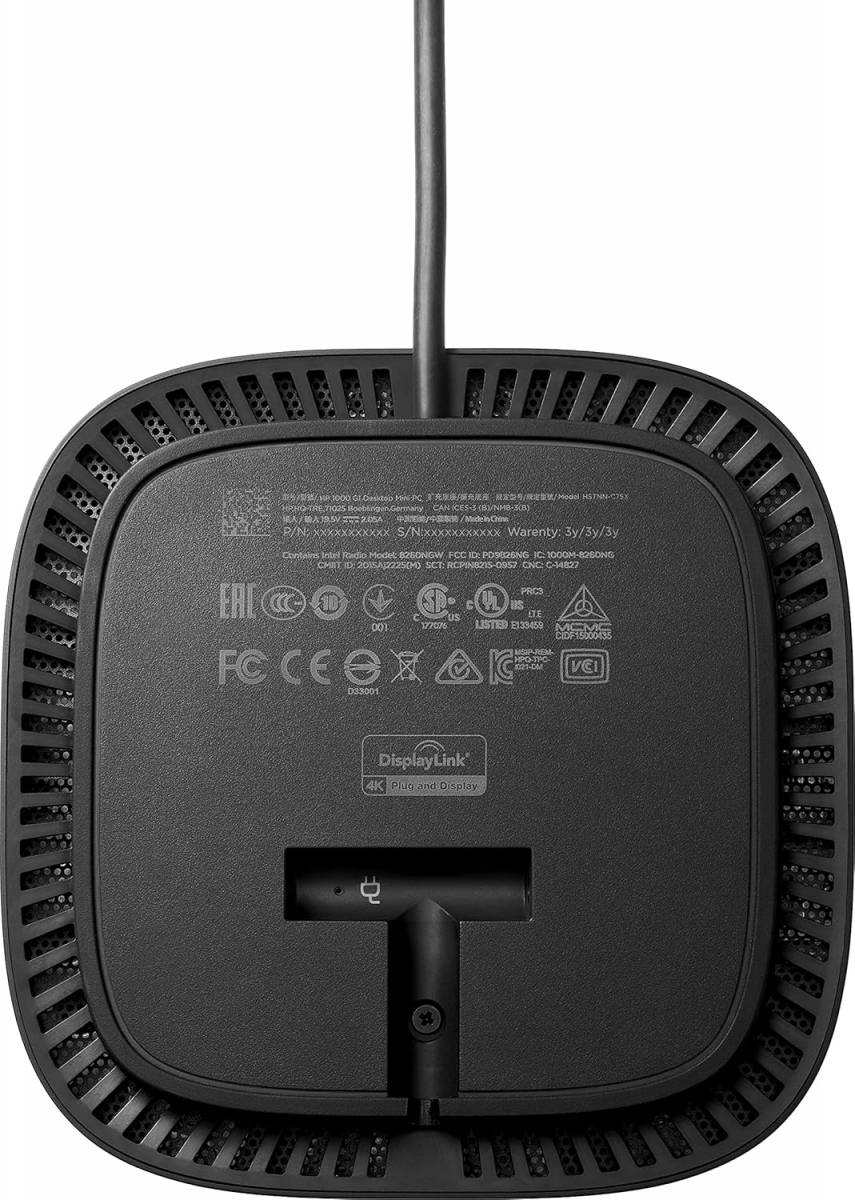 HP USB-C Dock G5 Dokkol&oacute; (5TW10AA) 120W h&aacute;l&oacute;zati t&ouml;ltővel, HASZN&Aacute;LT