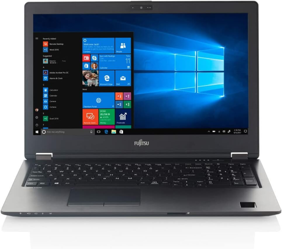 FUJITSU E758 15.6" FHD i3-8130U 16GB/250GB SSD Win11, INT Keyboard (Hun matricával)