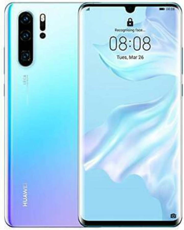 Huawei P30 128GB 6GB RAM Dual Használt Mobiltelefon, világoskék