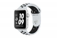 Apple Watch 3 38mm silver Nike+ haszn&aacute;lt okos&oacute;ra, 