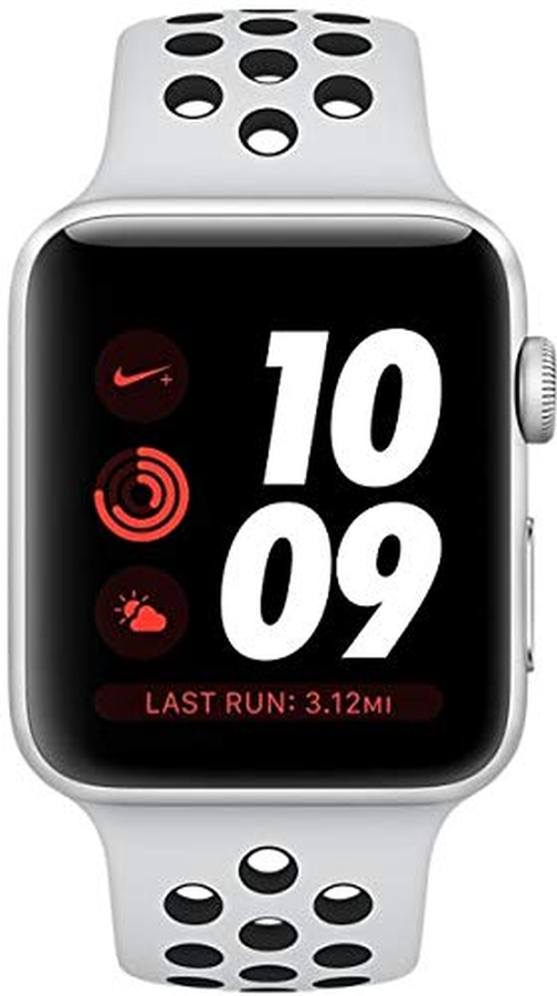 Apple Watch 3 38mm silver Nike+ használt okosóra, 