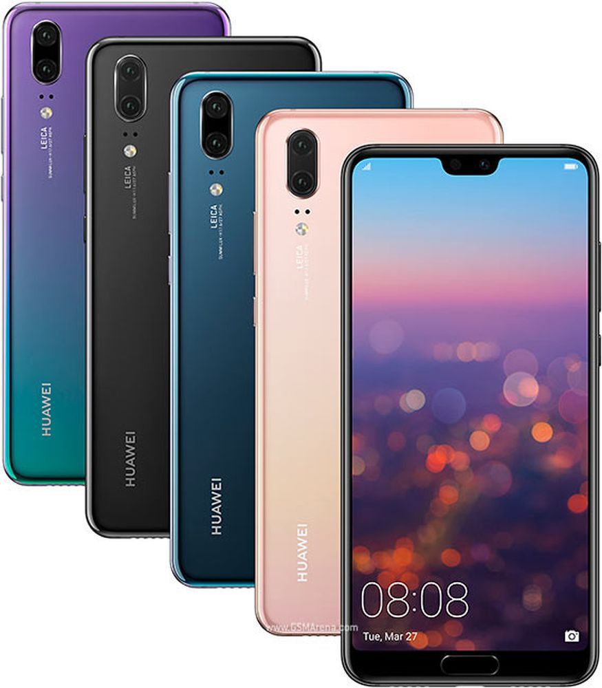 Huawei P20 64GB Dual Használt Mobiltelefon, fekete