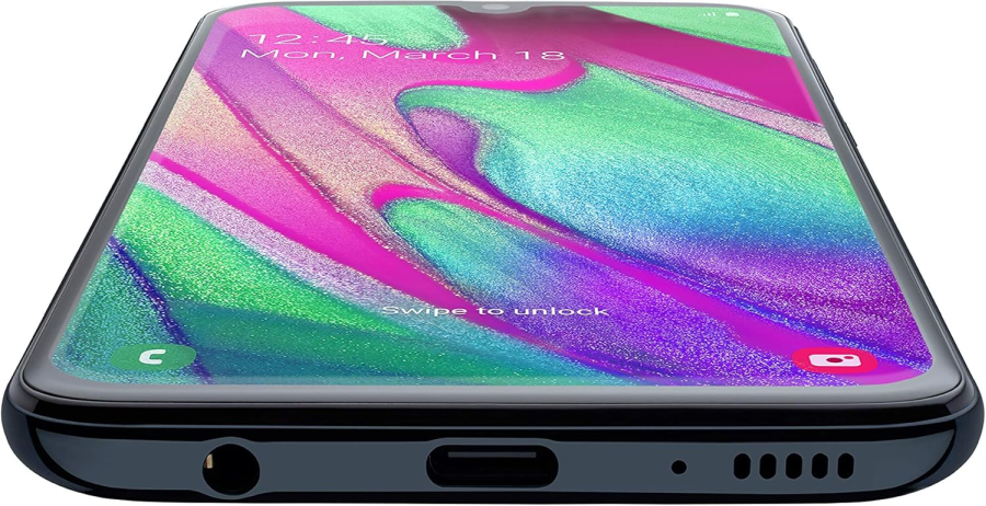 Samsung Galaxy A40 64GB Dual A405 Használt Mobiltelefon, fekete