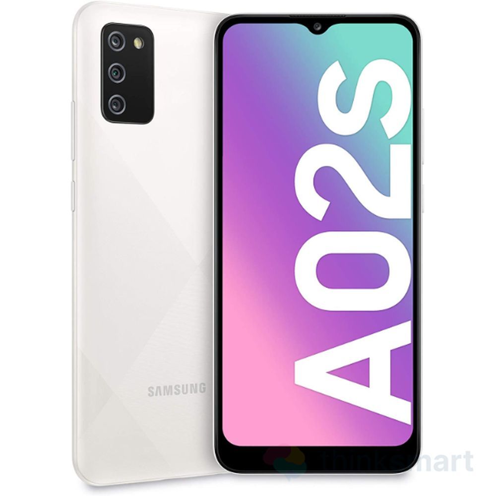 Samsung Galaxy A02s 32GB Dual (A025F) , fehér, Használt Mobiltelefon