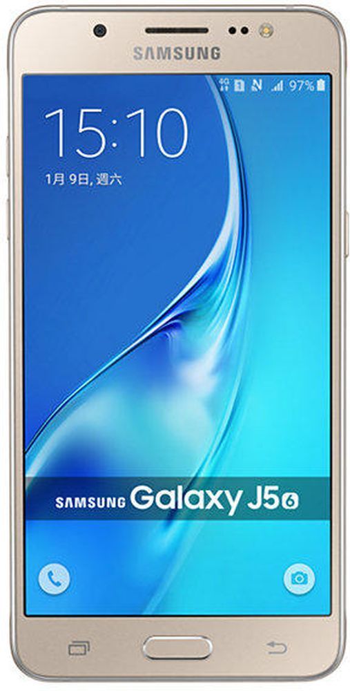 Samsung Galaxy J5 2016 16GB Dual J510F Használt Mobiltelefon, arany szinben