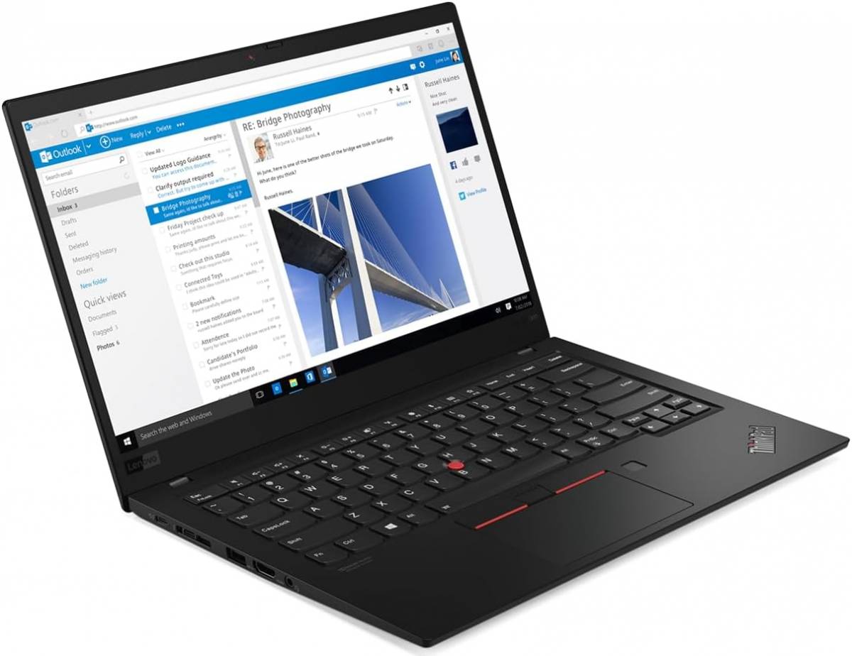 Lenovo ThinpadX1 Carbon 7th Gen 14" FHD i5-8365u 8GB 256GB M.2 NVME  Win11 Pro , Fel&uacute;jitott laptop