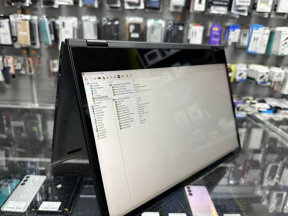 Lenovo Ideapad Yoga 530-14IKB 2in1 14" FHD &Eacute;rintőkijelző i5-8250U 8GB DDR4 , 480GB M.2 SSD Win11 Pro , &eacute;rintőceruz&aacute;val, FEL&Uacute;JITOTT notebook