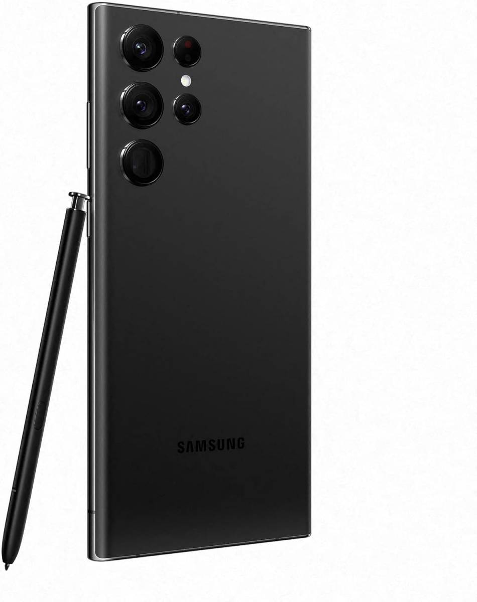 Samsung Galaxy S22 Ultra 5G 256GB/12GB RAM SM-S908B/DS Fekete, Használt mobiltelefon