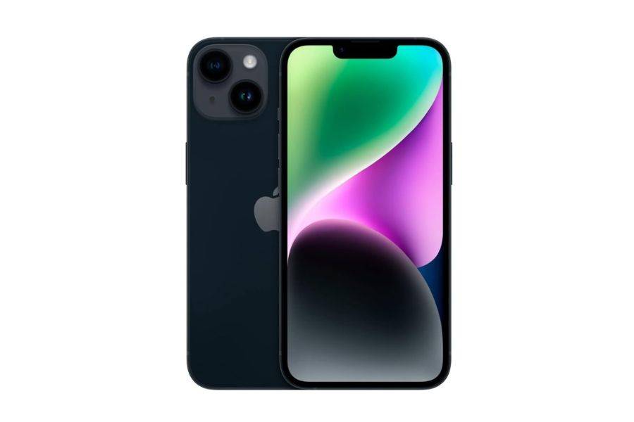 iPhone 14 128GB Black Mobiltelefon