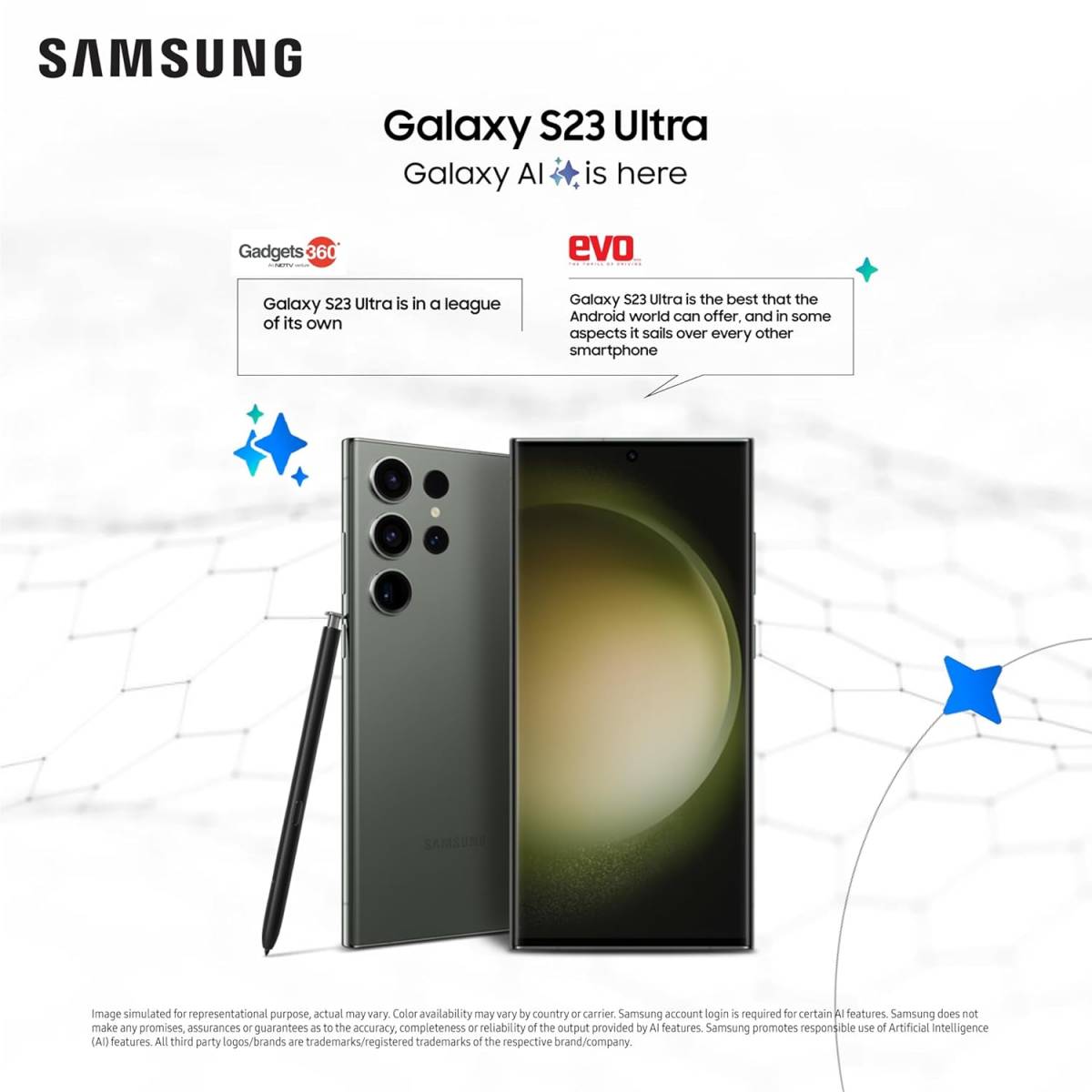 Samsung Galaxy S23 Ultra 5G, Dual SIM, Fekete, 12/512GB (SM-S918B)