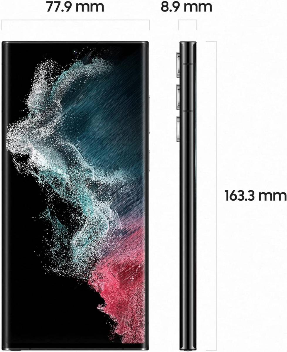 Samsung Galaxy S22 Ultra 5G 512GB/12GB RAM SM-S908B/DS Fekete, Haszn&aacute;lt mobiltelefon