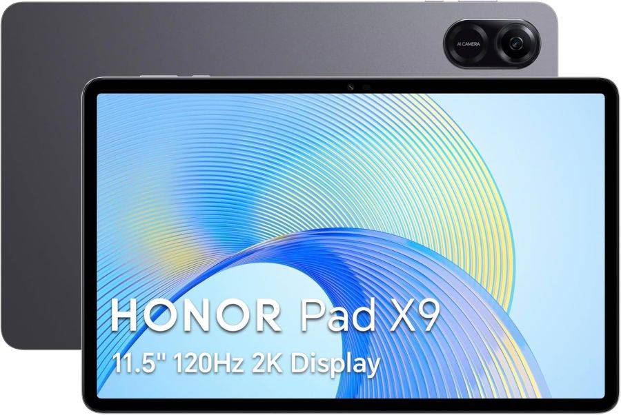 HONOR Pad X9, 11.5-Inch Wi-Fi Tablet, 4GB+128GB, 120Hz 2K FullView Display,Grapihite