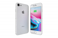 iPhone 8 64GB Silver / feh&eacute;r Mobiltelefon , HASZN&Aacute;LT