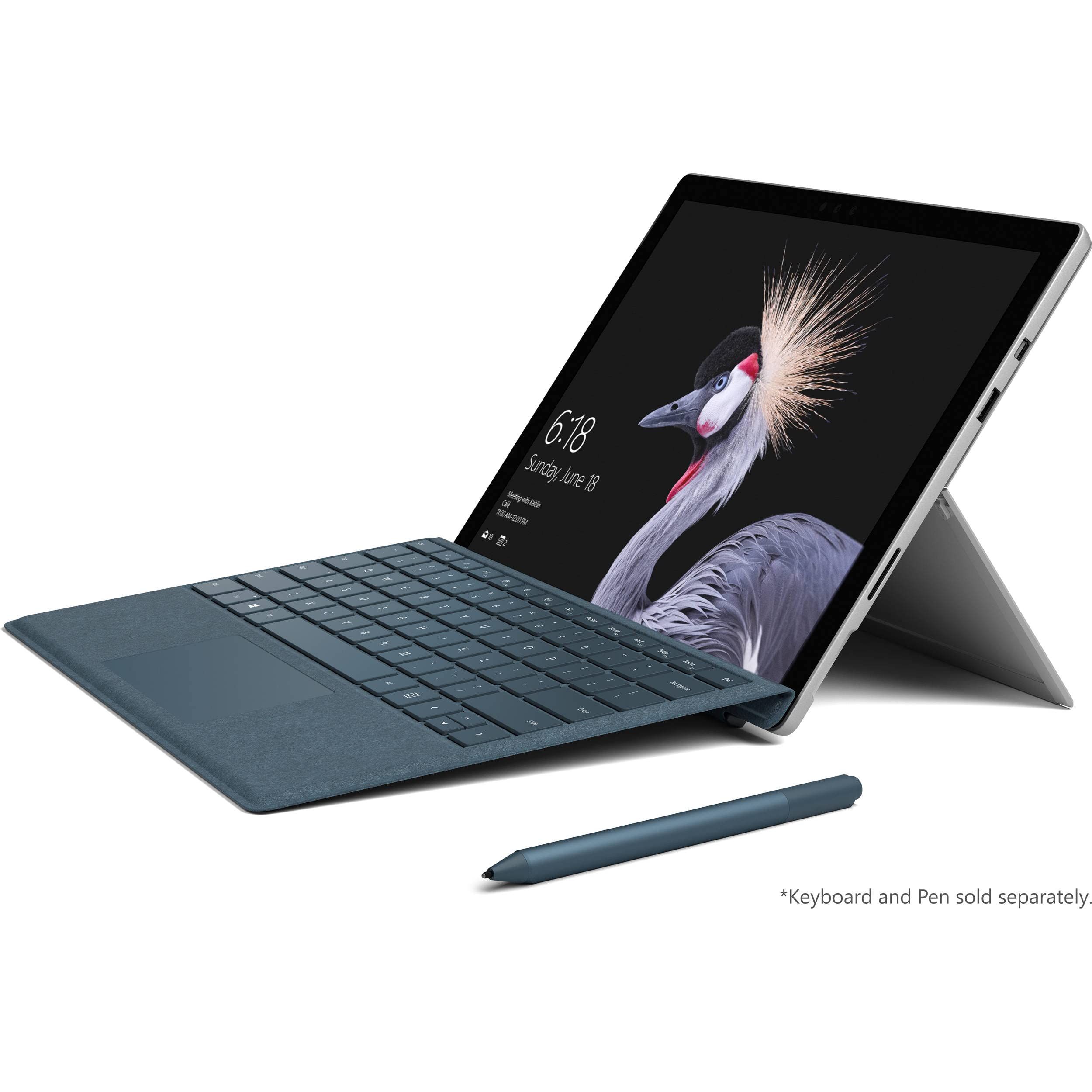 Microsoft Surface Pro 5 12.3"Windowsos táblagép- 4G / LTE,  intel i5-7300 8G /256GB SSD , billentyúzet, pen opcionális