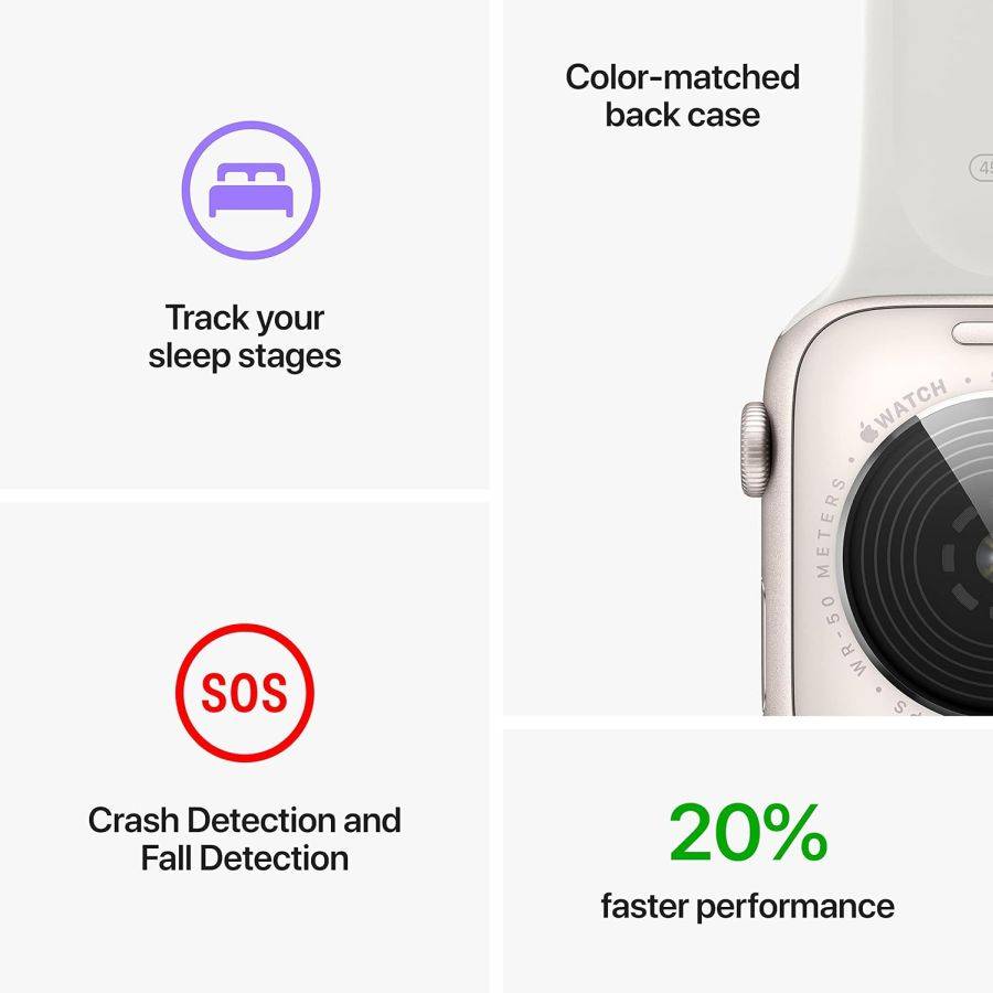 Apple Watch SE (Gen2) 2022 44mm Starlight Cellular 