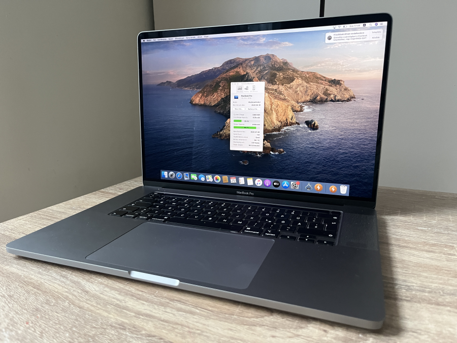 Apple MacBook Pro 16,1 16" Retina  2019 Intel  i9-9880HK 2.30GHz 32GB (2x16GB) 1TB SSD  RADEON RX5500M/4GB Space Gray